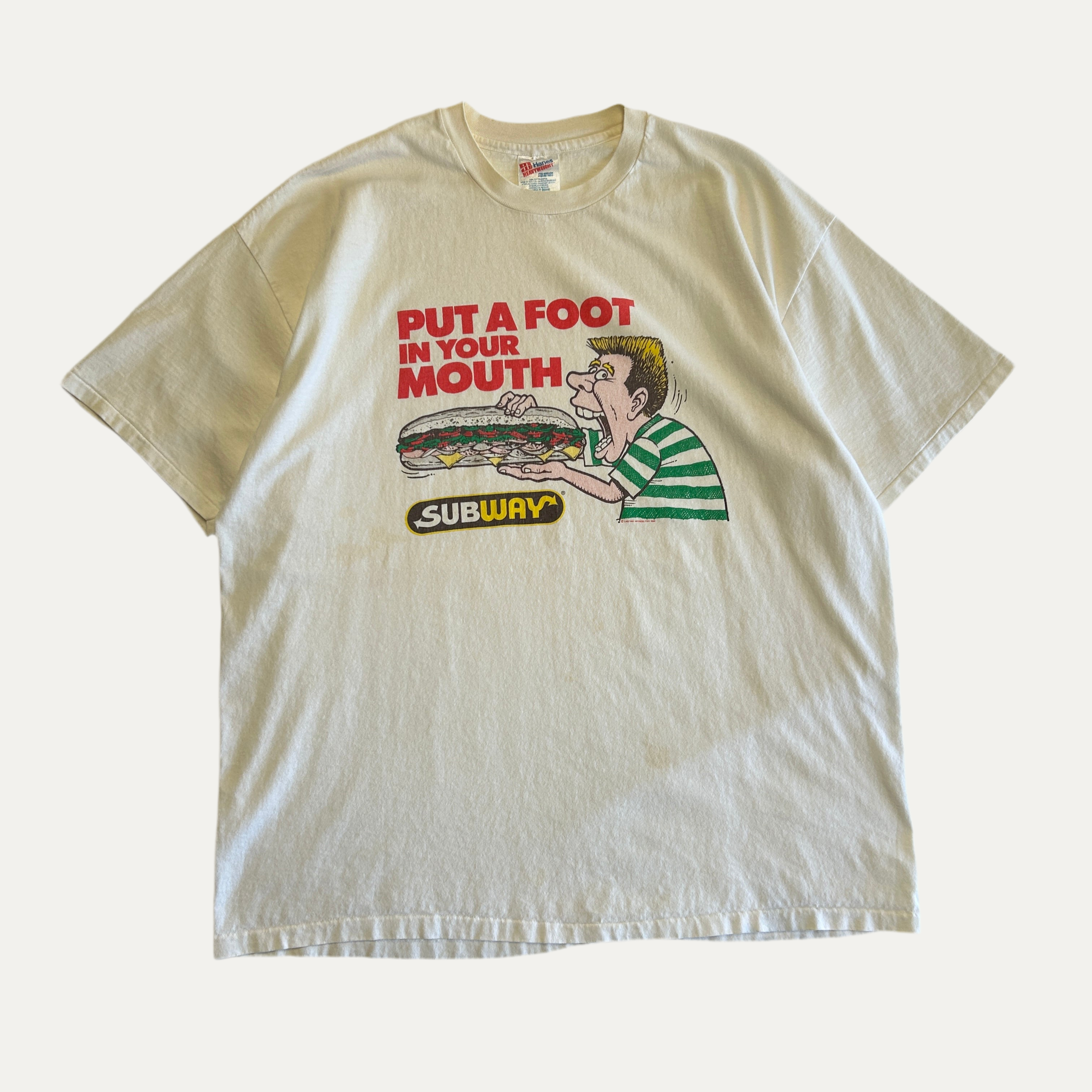 1988 Subway Foot in your Mouth