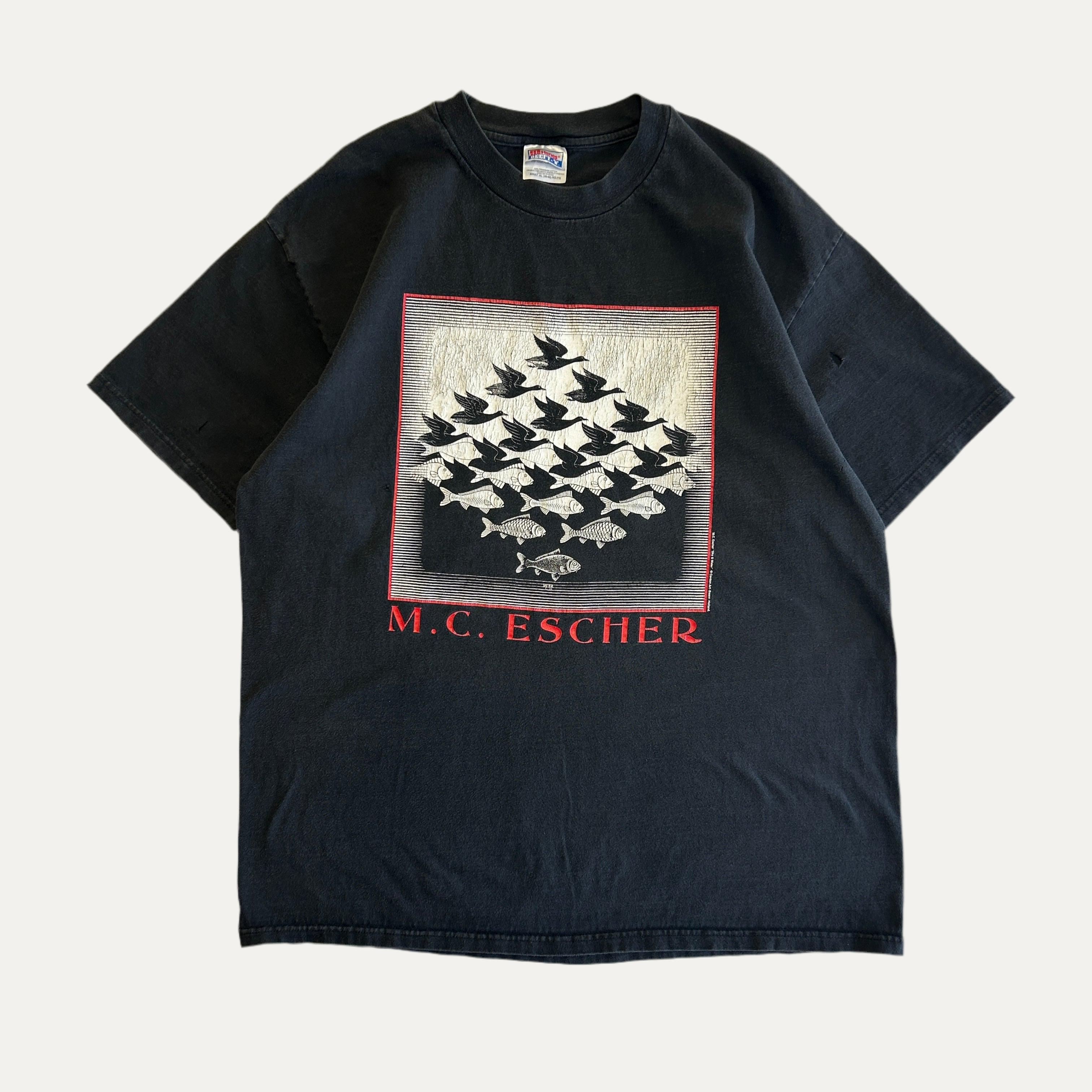 90’s M.C. Escher Fish 2 Birds