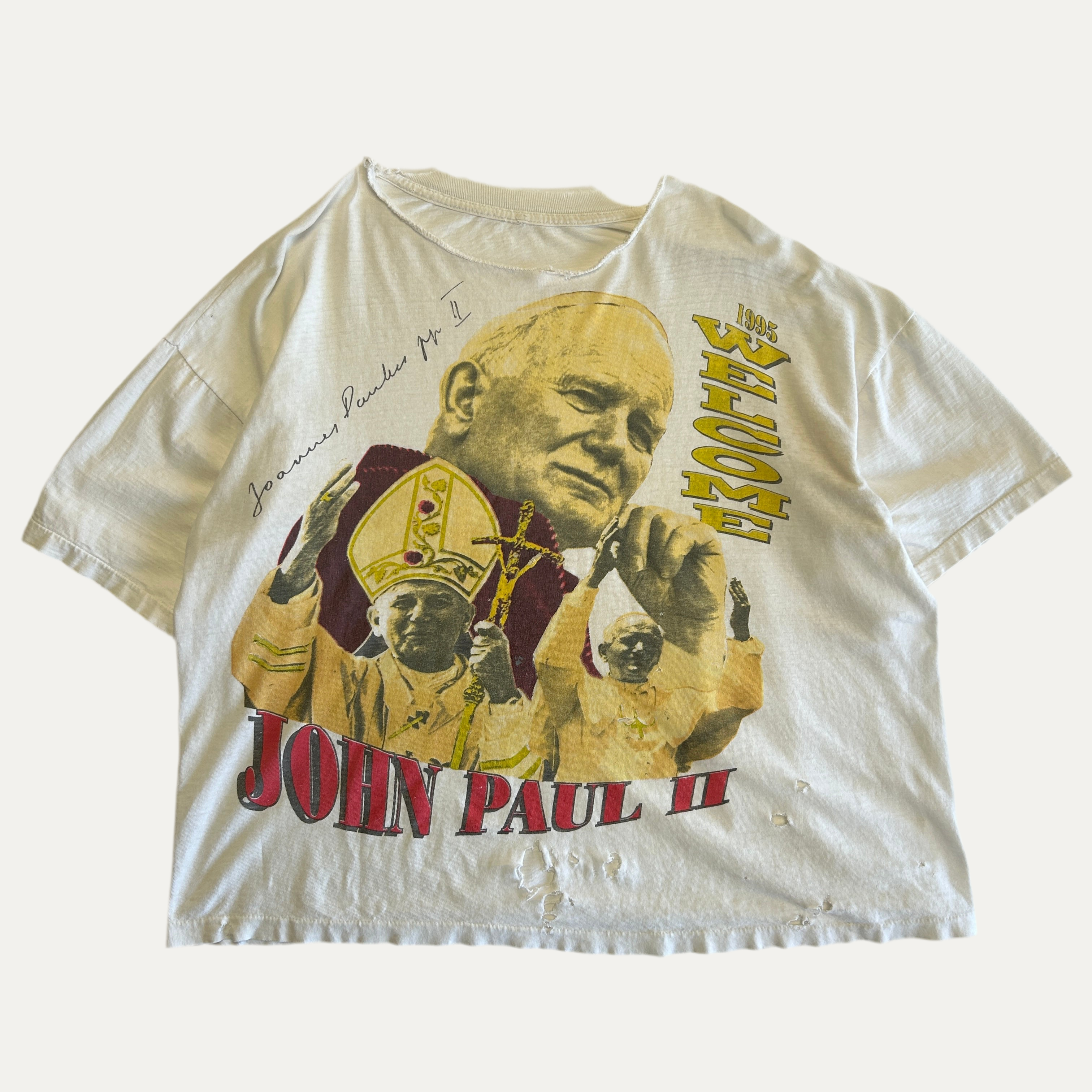 Thrashed John Paul the 2nd Pope