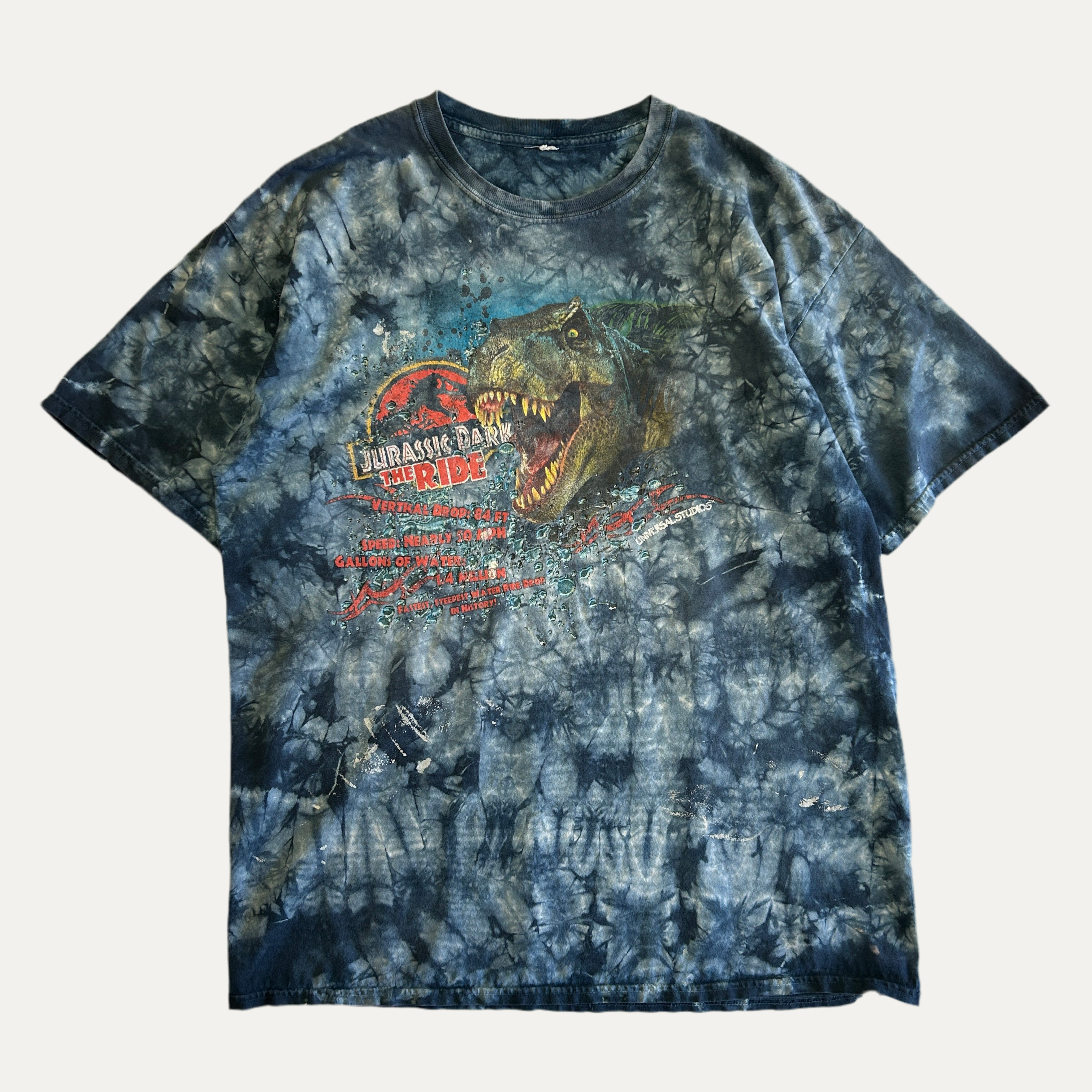 Jurassic Park The Ride Tie Dye
